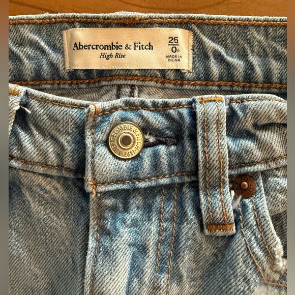 Abercrombie & Fitch Denim Midi Skirt - Picture 3 of 4